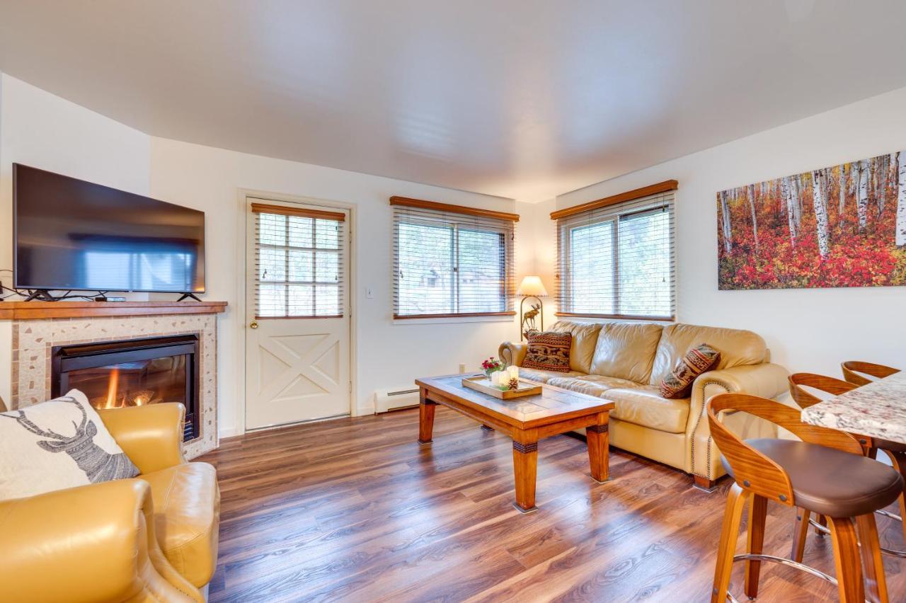 Estes Park Condo Rental Balcony With River Views! Eksteriør billede