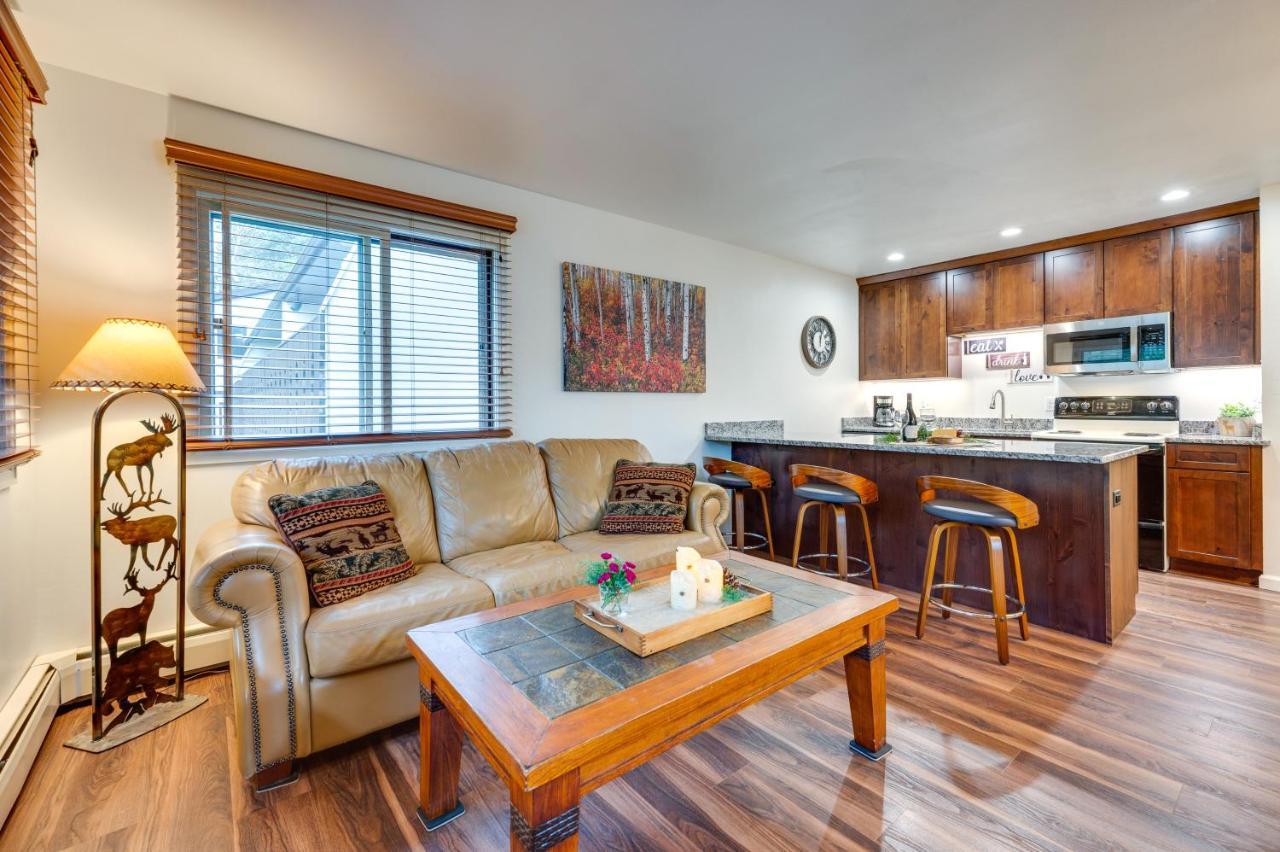 Estes Park Condo Rental Balcony With River Views! Eksteriør billede