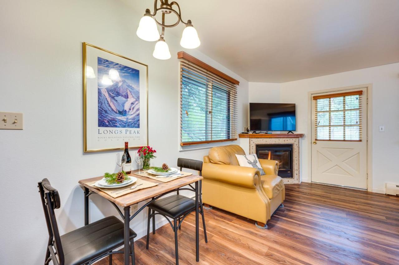Estes Park Condo Rental Balcony With River Views! Eksteriør billede